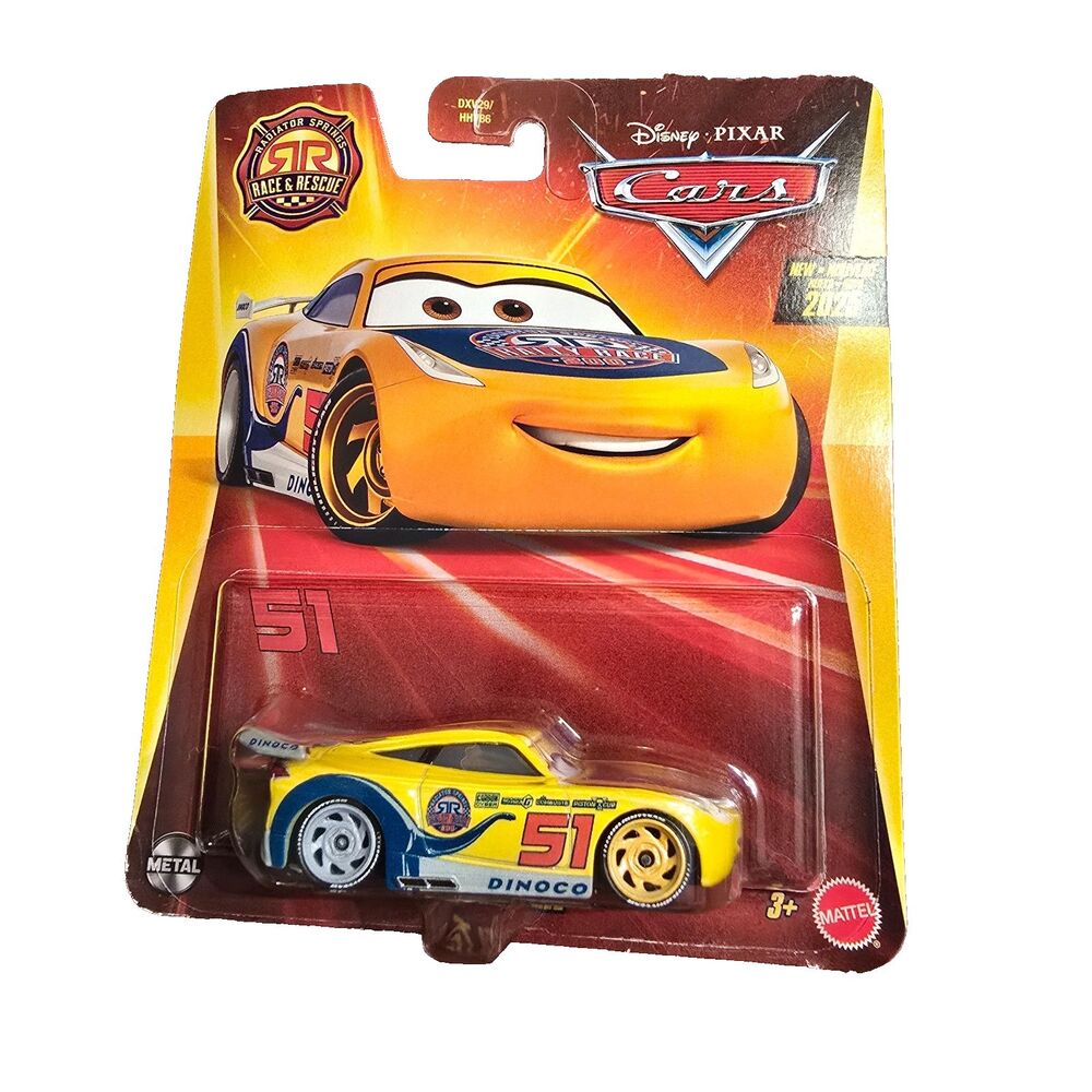 Disney Pixar Cars Die-Cast Metal 1:55 Scale Race & Rescue Cruz Ramirez 2025